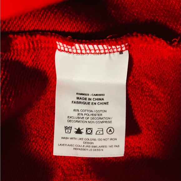 Nike Air Jordan Red Jump Man Sweatshirt NEW Women’s Large - Picture 8 of 11